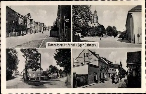 Ak Konradsreuth Bayerische Ostmark, Ortsansichten