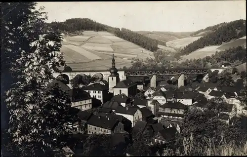 Ak Ludwigsstadt in Oberfranken, Panorama