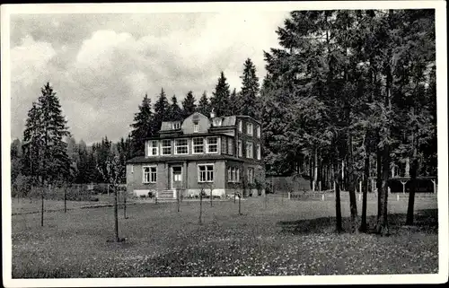 Foto Ak Stegenwaldhaus Selbitz Landkreis Hof Oberfranken, Privatkinderheim