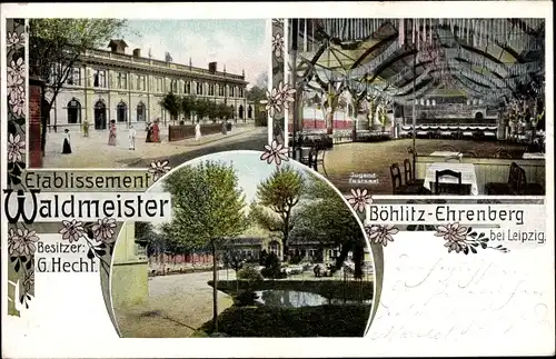Ak Böhlitz Ehrenberg Leipzig in Sachsen, Etablissement Waldmeister