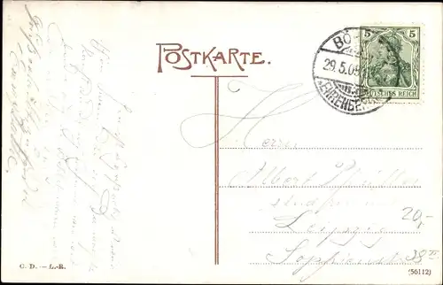 Ak Böhlitz Ehrenberg Leipzig in Sachsen, Etablissement Waldmeister