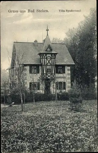 Ak Bad Steben in Oberfranken, Villa Synderhauf