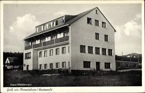 Ak Oberzeuzheim Hadamar in Hessen, Haus Westerwald, Jugendgesundungsstätte