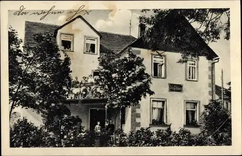 Ak Bad Steben im Frankenwald Bayern, Villa Edelweiß