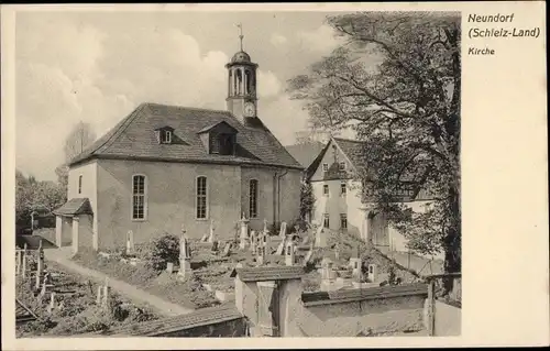 Ak Neundorf in Thüringen, Kirche