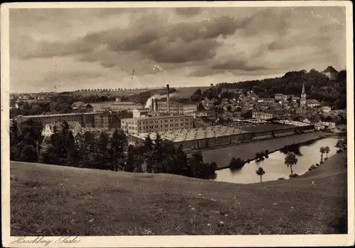 Ak Hirschberg an der Saale, Gesamtansicht