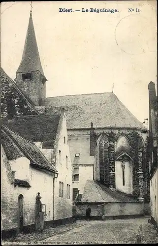 Ak Diest Flämisch-Brabant Flandern, Der Beginenhof