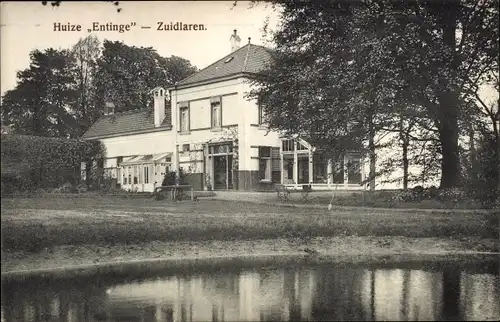 Ak Zuidlaren Drenthe Niederlande, Huize Entinge