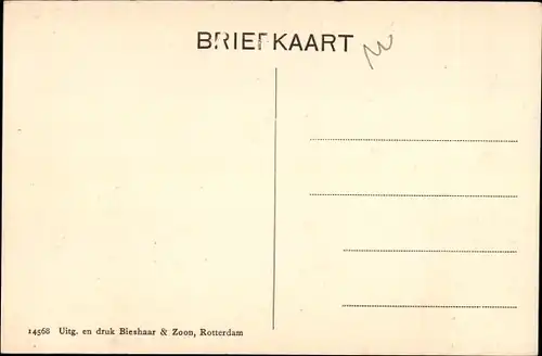 Ak Purmerend Nordholland Niederlande, Das Wasser kommt, Überschwemmung 1916