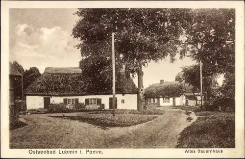 Ak Ostseebad Lubmin Vorpommern, Altes Bauernhaus