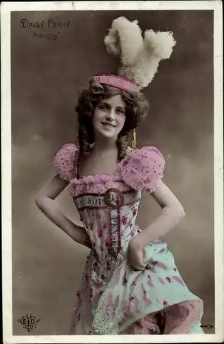 Ak Schauspielerin Daisy Perry, Marigny, Portrait