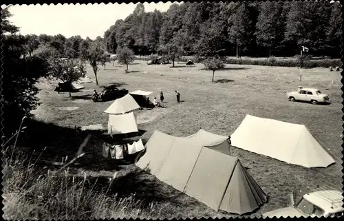 Ak St. Geertruid Zeeland, Camping De Bosrand