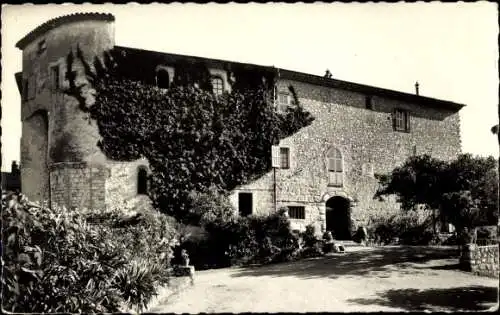 Ak La Colle sur Loup Alpes Maritimes, Abtei, Hotel