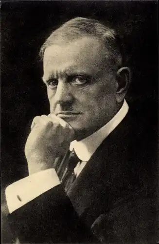 Ak Komponist Jean Sibelius, Portrait