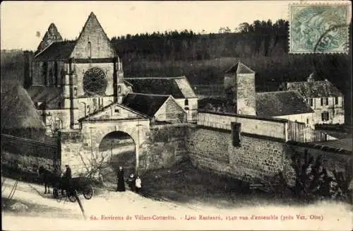 Ak Villers-Cotterêts Aisne, Restaurierter Ort
