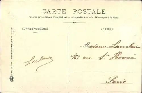 Ak Villers-Cotterêts Aisne, Restaurierter Ort