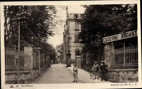 Ak Saint-Avold Lorraine Moselle, Kaserne