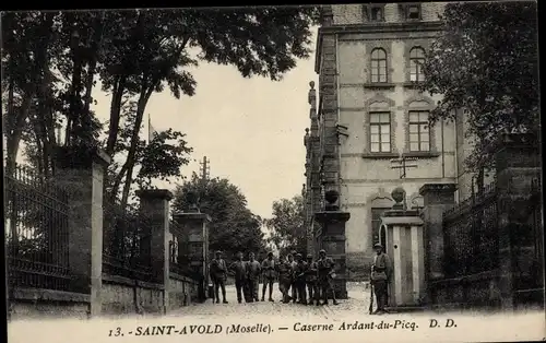 Ak Saint-Avold Lorraine Moselle, Ardant-du-Picq-Kaserne