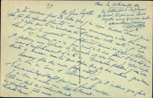 Ak Paris XI., Handels-Hochschule