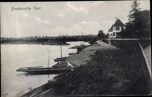 Ak De Steeg Rheden Gelderland, Rhedensche Veer