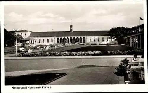 Ak Nordseebad Norderney Ostfriesland, Kurhaus