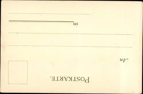 Künstler Litho Nürnberg in Mittelfranken, Insel Schütt, Hans Sachs Denkmal