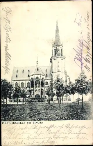 Ak Bingen am Rhein, Rochuskapelle