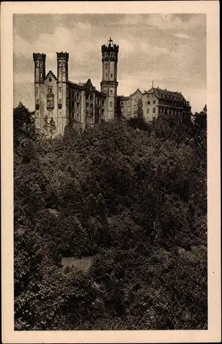 Ak Balduinstein an der Lahn, Schloss Schaumburg