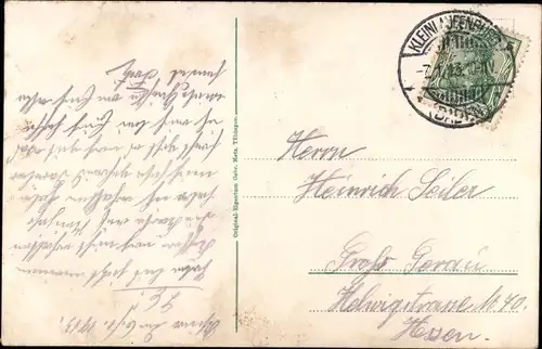 Ak Bad Säckingen Rhein, Trompeter mit Scheffeldenkmal