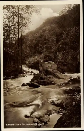 Ak Brodenbach an der Mosel, Ehrbachklamm, Boppard