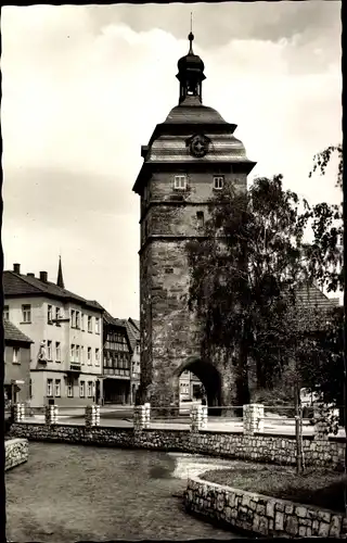 Ak Bad Staffelstein am Main Oberfranken, Stadtturm