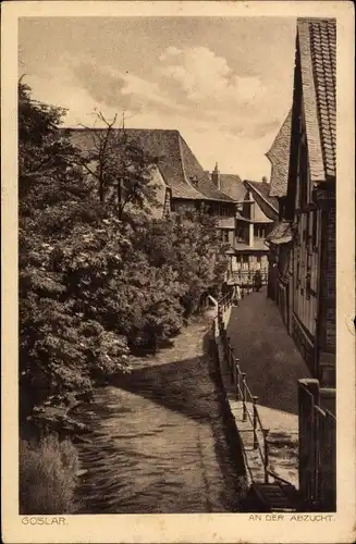 Ak Goslar am Harz, an der Abzucht