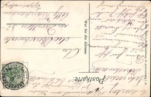 Ak Sankt Andreasberg Braunlage im Oberharz, Wasserfall am Oderteich