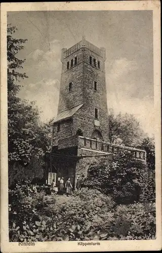 Ak Rinteln an der Weser, Klippenturm