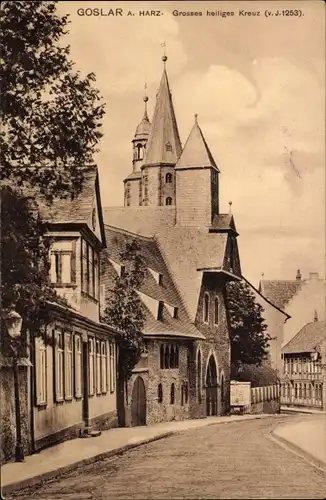 Ak Goslar am Harz, Kirche Großes heiliges Kreuz