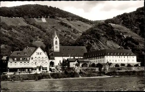 Ak Kamp Bornhofen am Rhein, Kloster, Hotel Morbach