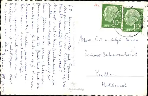 Ak Cochem an der Mosel, Burg, Campingplatz