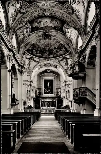 Ak Tegernsee in Oberbayern, Schlosskirche