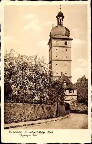 Ak Dinkelsbühl in Mittelfranken, Segringer Tor