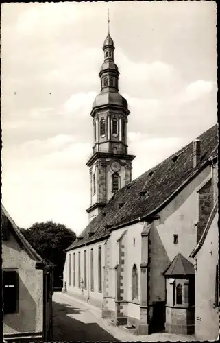 Ak Offenburg in Baden Schwarzwald, kath. Kirche