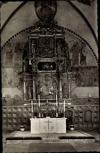 Ak Neustadt in Holstein, Stadtkirche, Altar