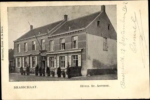 Ak Brasschaet Polygone Brasschaat Flandern Antwerpen, Hotel Saint Antoine