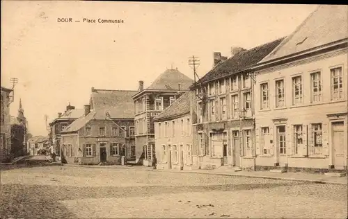 Ak Dour Wallonie Hennegau, Place Communale