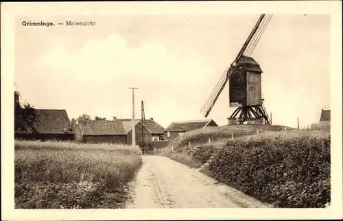 Ak Grimminge Geraardsbergen Ostflandern, Molenzicht