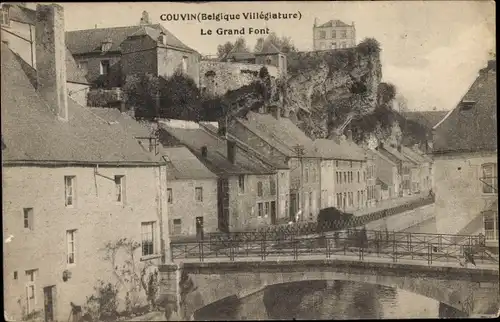 Ak Couvin Wallonie Namur, Le Grand Pont