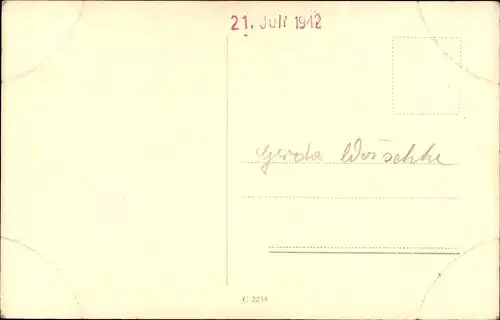 Ak Schauspielerin Gisela Uhlen, Portrait, seitliches Profil, Ross Verlag 3341/2, Autogramm