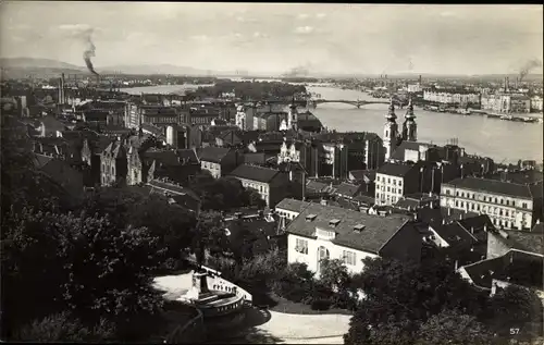 Ak Budapest Ungarn, Margareteninsel