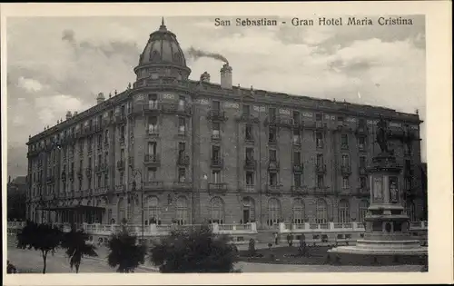 Ak Donostia San Sebastián Baskenland, Gran Hotel Maria-Cristina