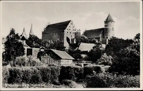 Ak Allenstein in Ostpreußen, Schloss
