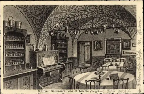 Ak Bozen Bolzano Südtirol, Ristorante Casa al Torchio